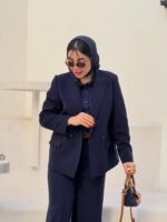 ست کت و شلوار مدل نور کد 6354 - Image 3