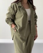 ست شومیز و شلوار مدل لیا کد 6356 - Image 6