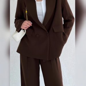 ست کت و شلوار مدل ماهلی