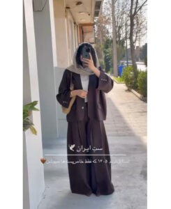 ست کت و شلوار مدل روشا کد 6391