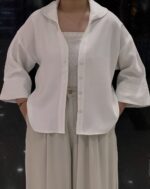ست شومیز و شلوار مدل گیسو کد 6381