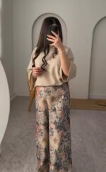 ست شومیز و‌ شلوار مدل ونسا‌ کد 6586 - Image 2