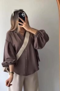 شومیز مدل مهگل کد 6732