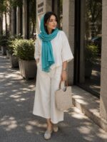 ست شومیز و شلوار مدل لی لی کد 6767 - Image 4